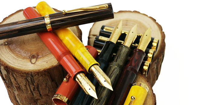 magna _carta_mag_1000_fountain_pens_new_colors_february_2024_on_wood